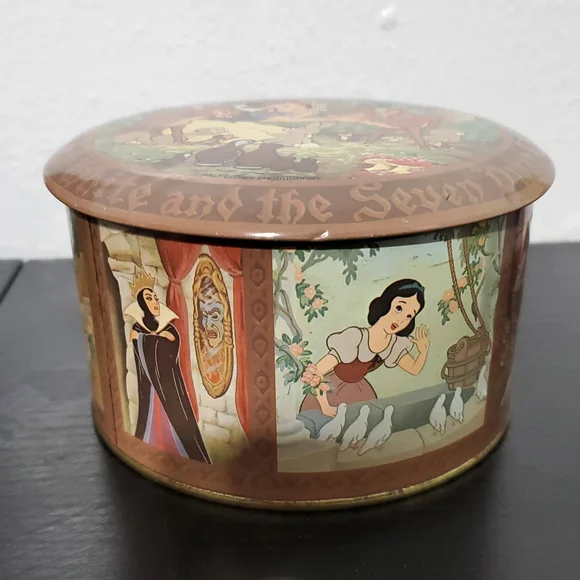 Vintage Disney, Snow White, Metal Container - Picture 3 of 7